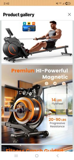 ATHOME ROWING MACHINE