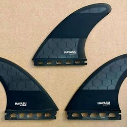 TERRAMAR SURFCO AM1 HEXCORE SURFBOARD FINS BRAND NEW $65