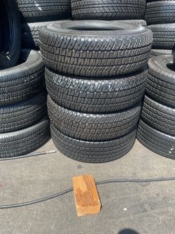 LT245/75R17 Michelin Set of four used tires $400