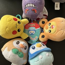 Pokemon Keychain Squishmallows