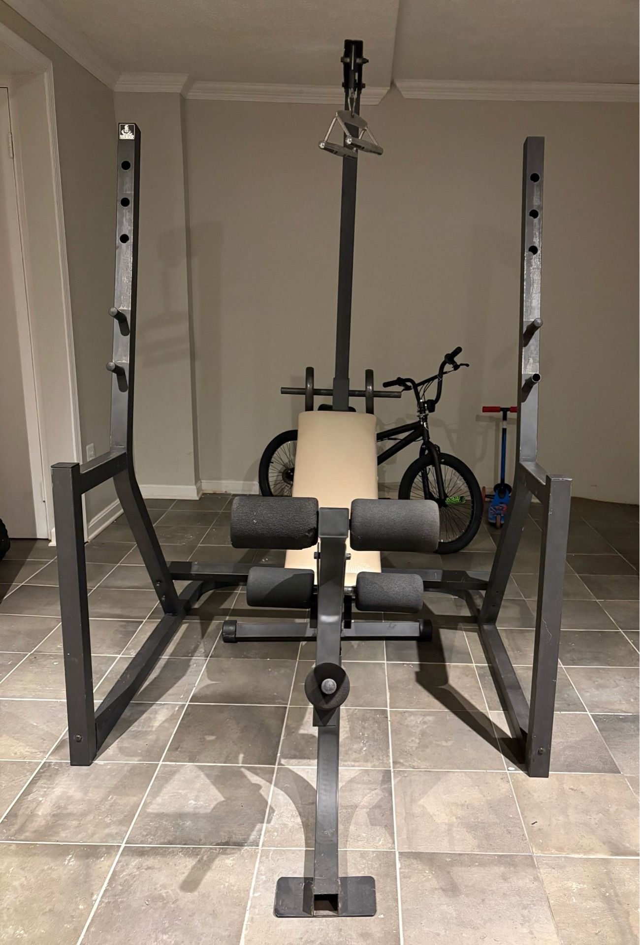 Weider Multi-Function Home Gym / Bench Press Setup