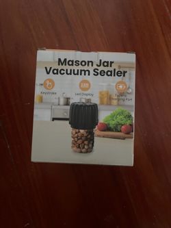 Electric Mason Jar Vacuum Sealer
