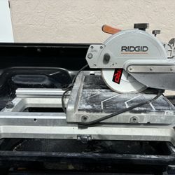 10” Rigid Wet Saw 