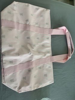 Pink VS tote