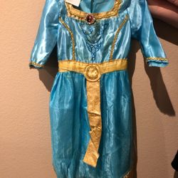 Disney Merida Brave Costume Dress Size 4-6x