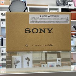 Sony FX30 Cinema Camera