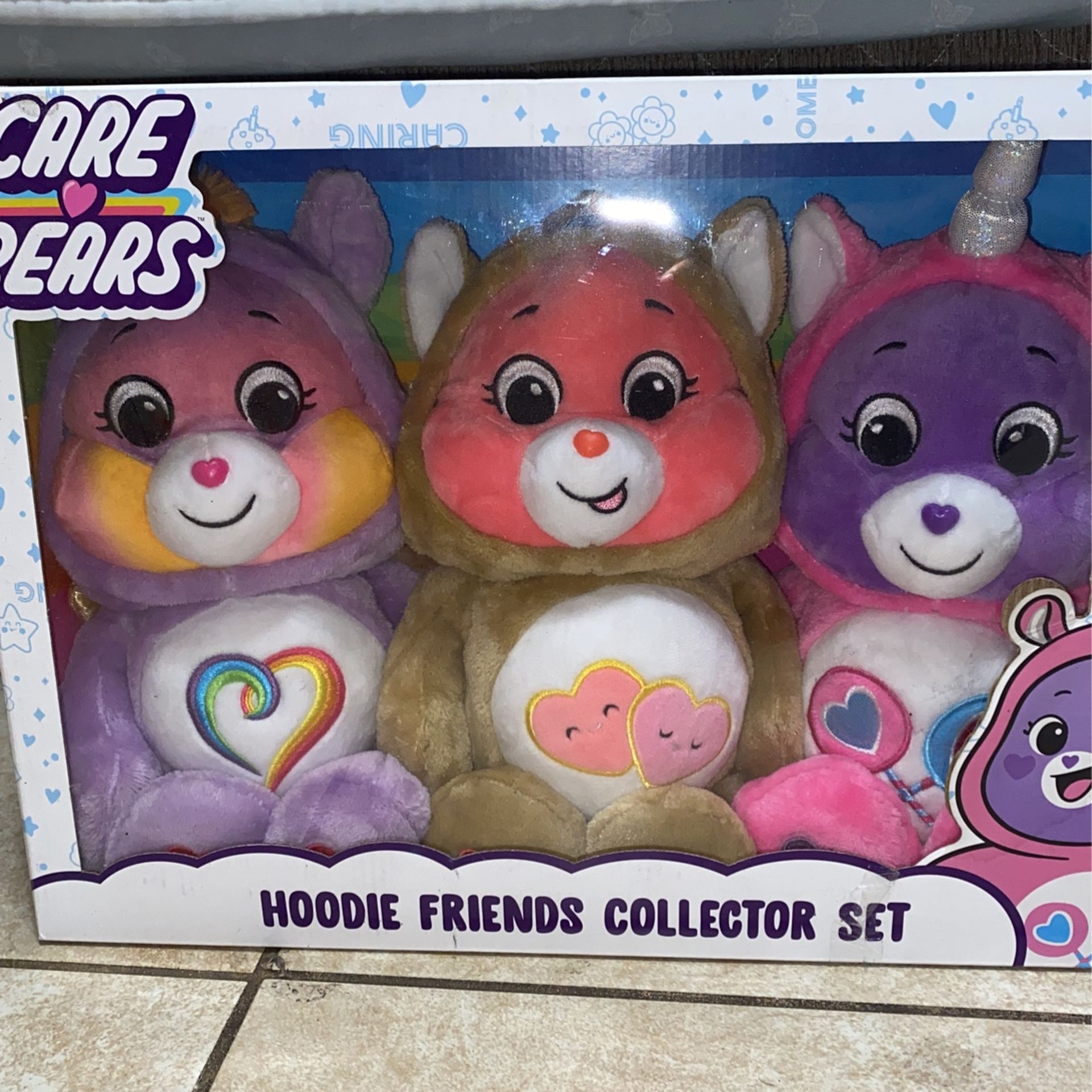 Care Bears Hoodie Friends Collector Set (NEW)