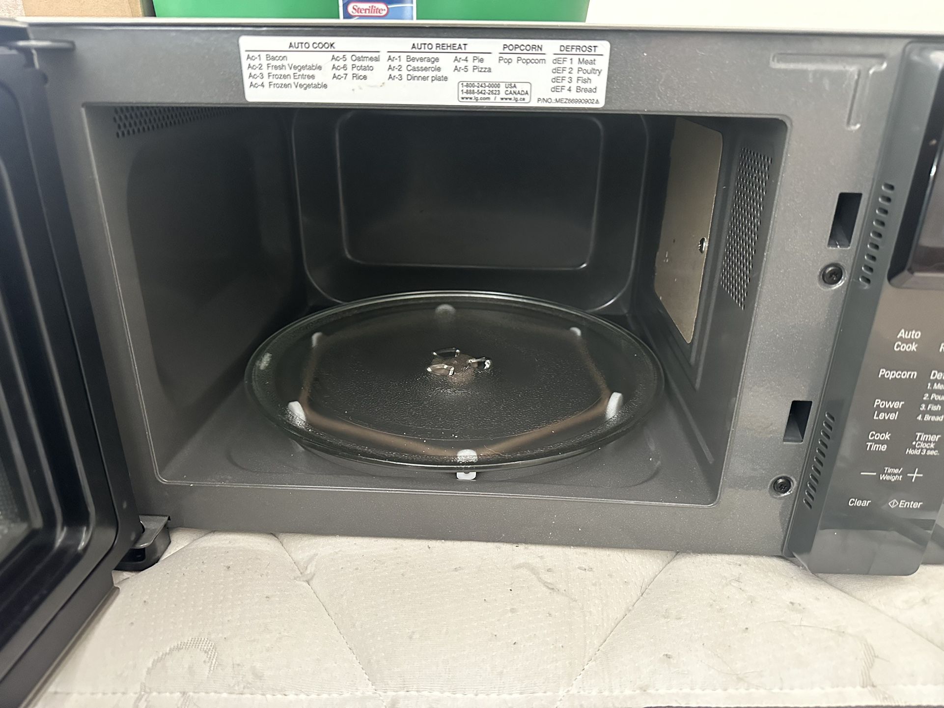 LG Microwave Used 2x