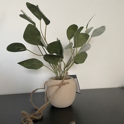 Small Fake Hanging Plant