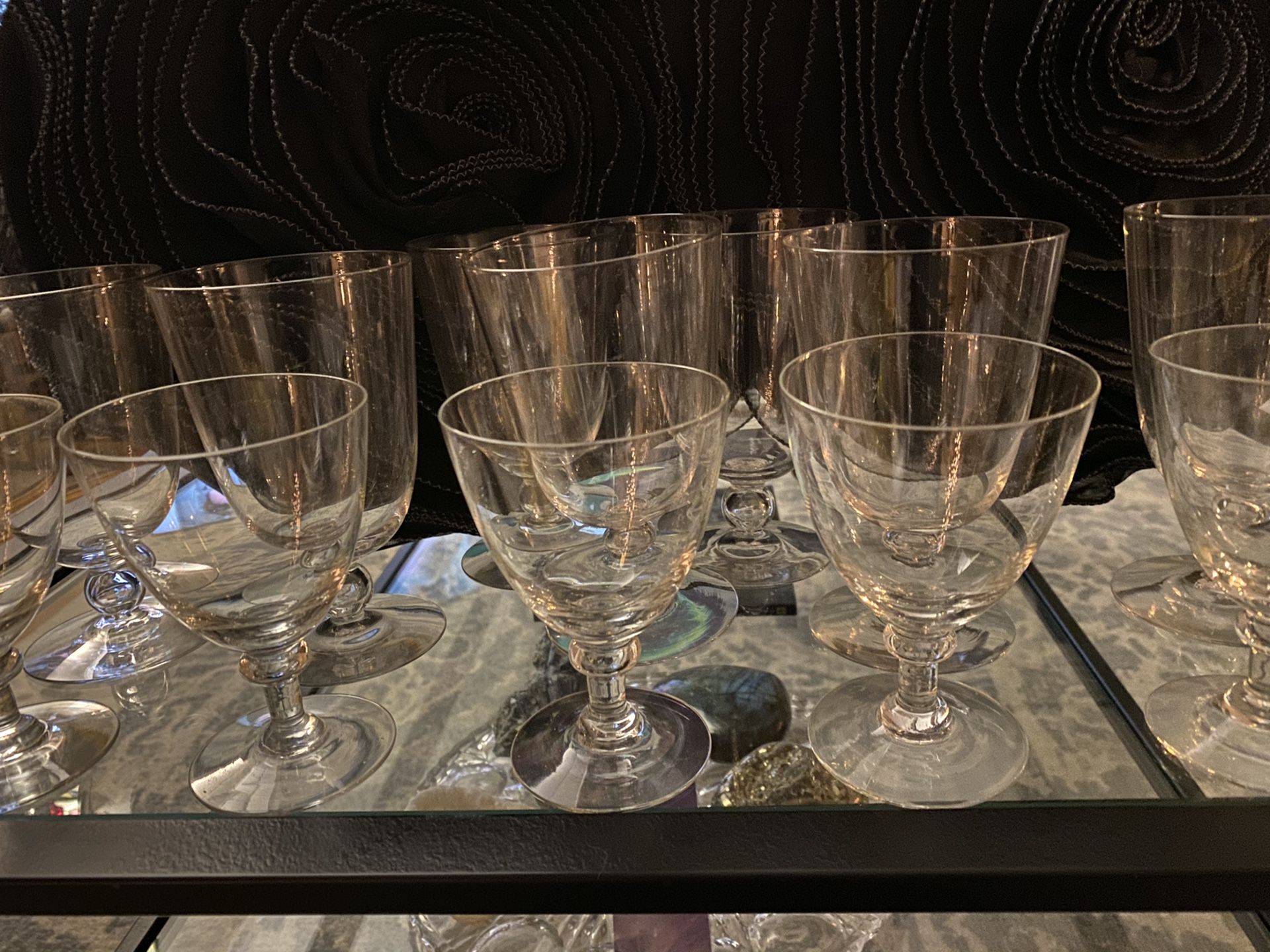 Antique Wine /Water Glasses