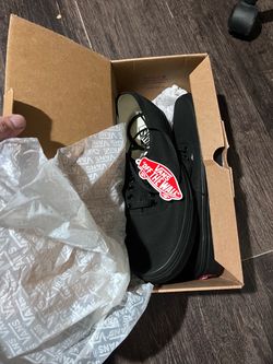 Vans Authentic All Black Low-Top Sneakers