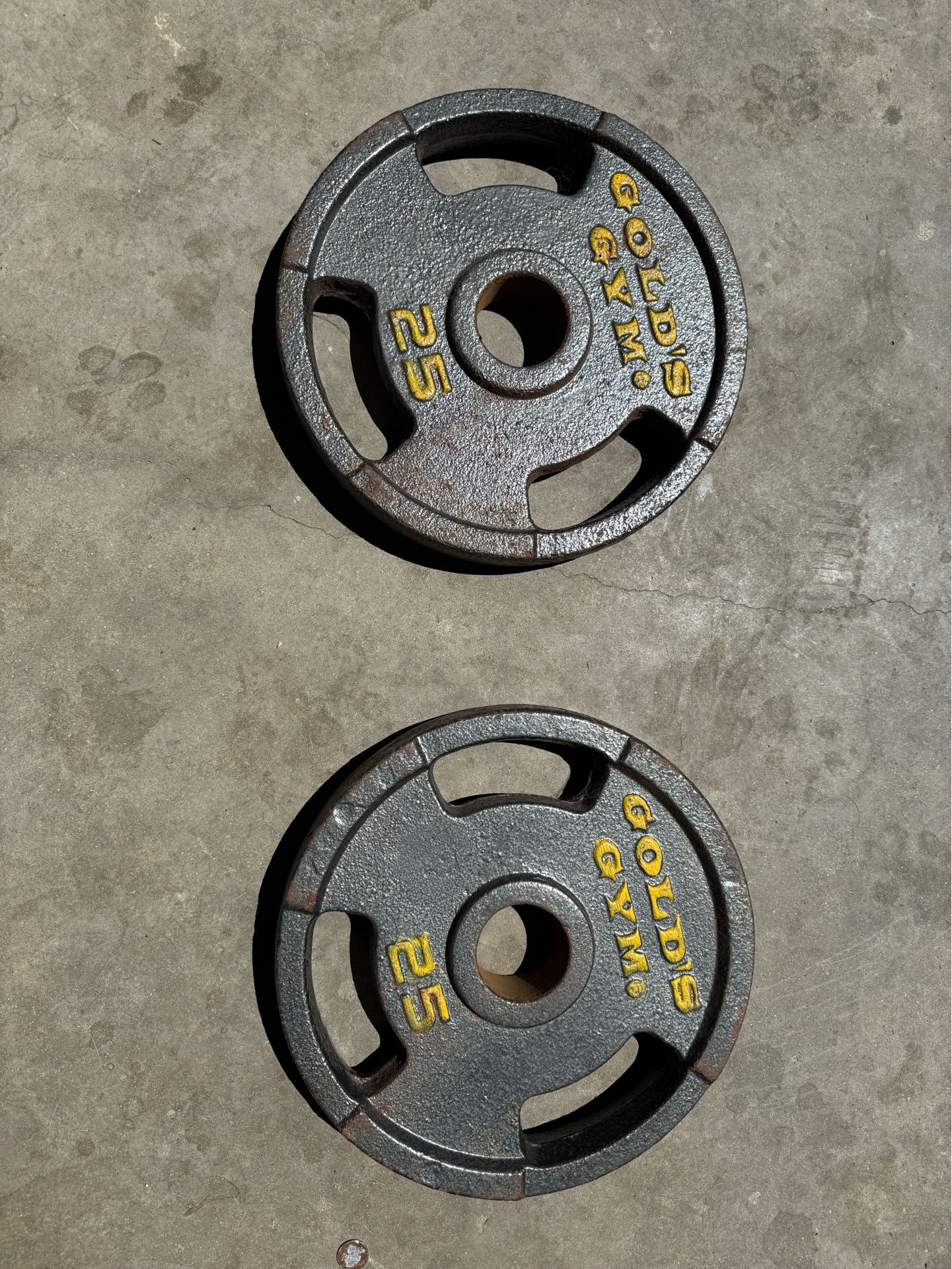 25 lbs plates