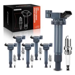 Brand New (6 Ignition Coil Pack & Spark Plugs Set)
