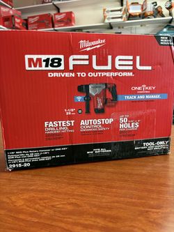 Milwaukee new 1 1/8" rotary hammer one key