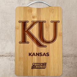 Kansas Footall Personalized Engraved Cutting Board