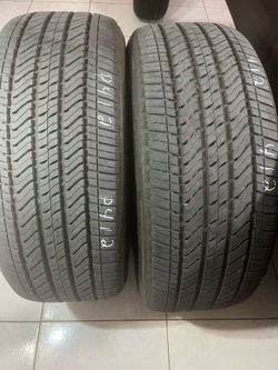 275/50/22.  Two used Bridgestone tires please read description.