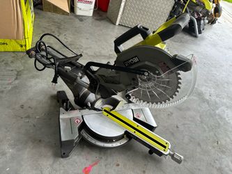 Ryobi sliding miter saw