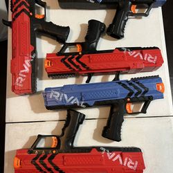 Nerf Rival And Other Misc Nerf Guns.