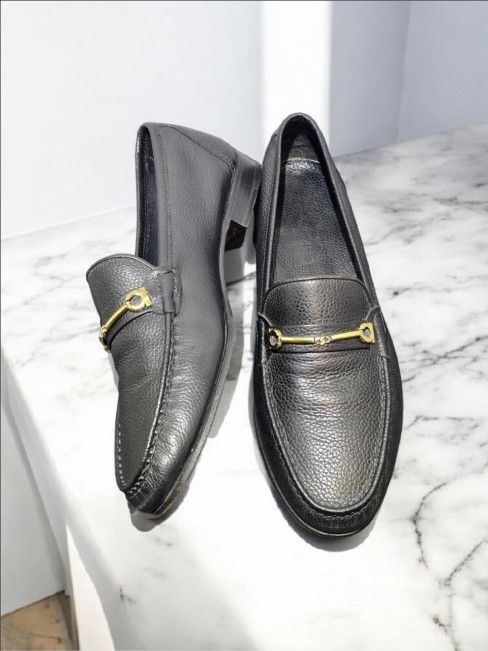 Salvatore Ferregamo Leather Loafers