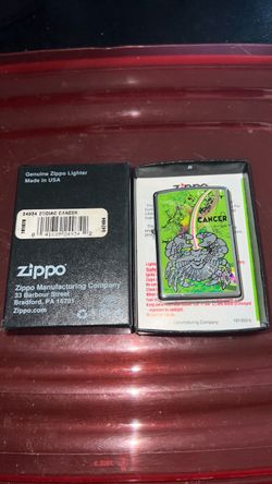 Zippo Zodiac Cancer windproof lighter (Model 24934)