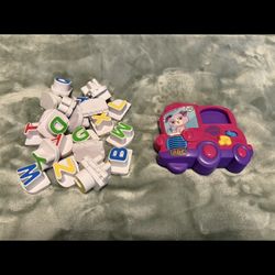 Fridge Magnetic Letters Game