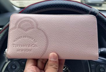 Tiffany & Co Pink Zip Clutch