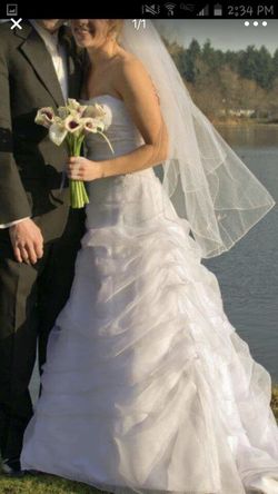 Wedding dress - Davids bridal