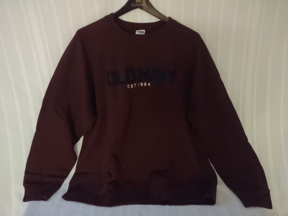 2001 Old Navy Men's Regular Basic Sweatshirt