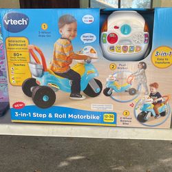 Vtech Step And Roll Motorbike 