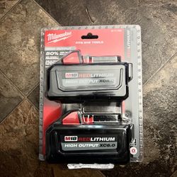 MILWUAKEE BATTERIES 6.0 