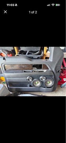 truck door speaker pods tweeters