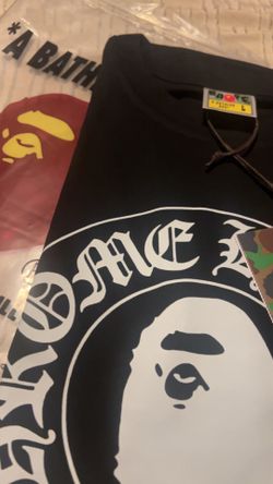 Bape tee chrome hearts X Bape