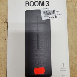 *BRAND NEW* ULTIMATE EARS Boom 3 Portable Bluetooth Wireless Speaker - Night Black