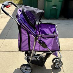Brand New Purple Pet Stroller