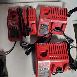 Milwaukee M18 M12 Chargers 