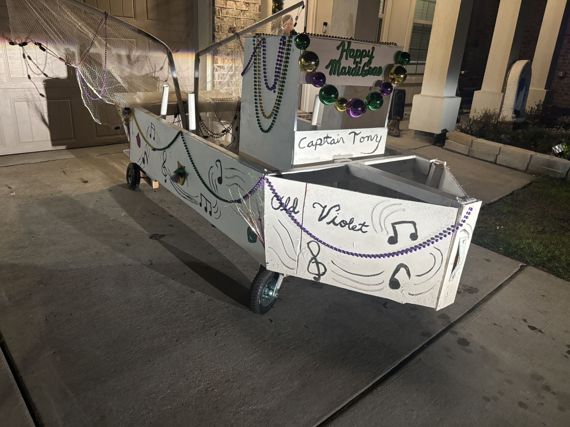 Kids Boat Parade Float