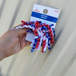 4th Of July Hair Clips