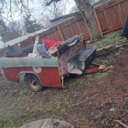 Trailer For Hauling Trash