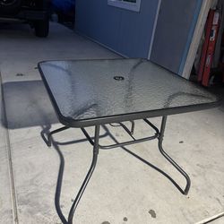 Patio table