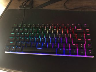 Keyboard 60 % blue switches