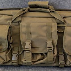 Padded Double Rifle Range Bag FDE Unused Make Offer