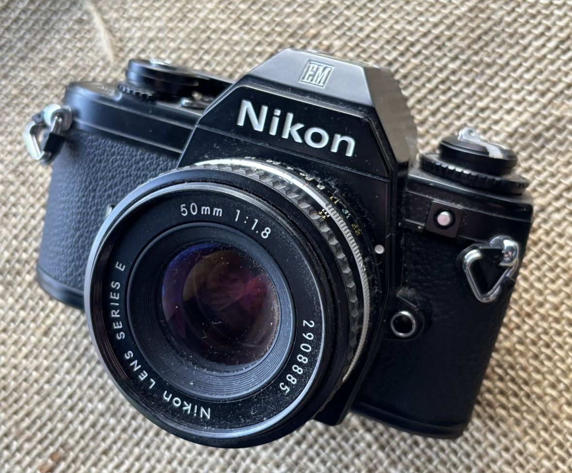 Nikon EM film camera