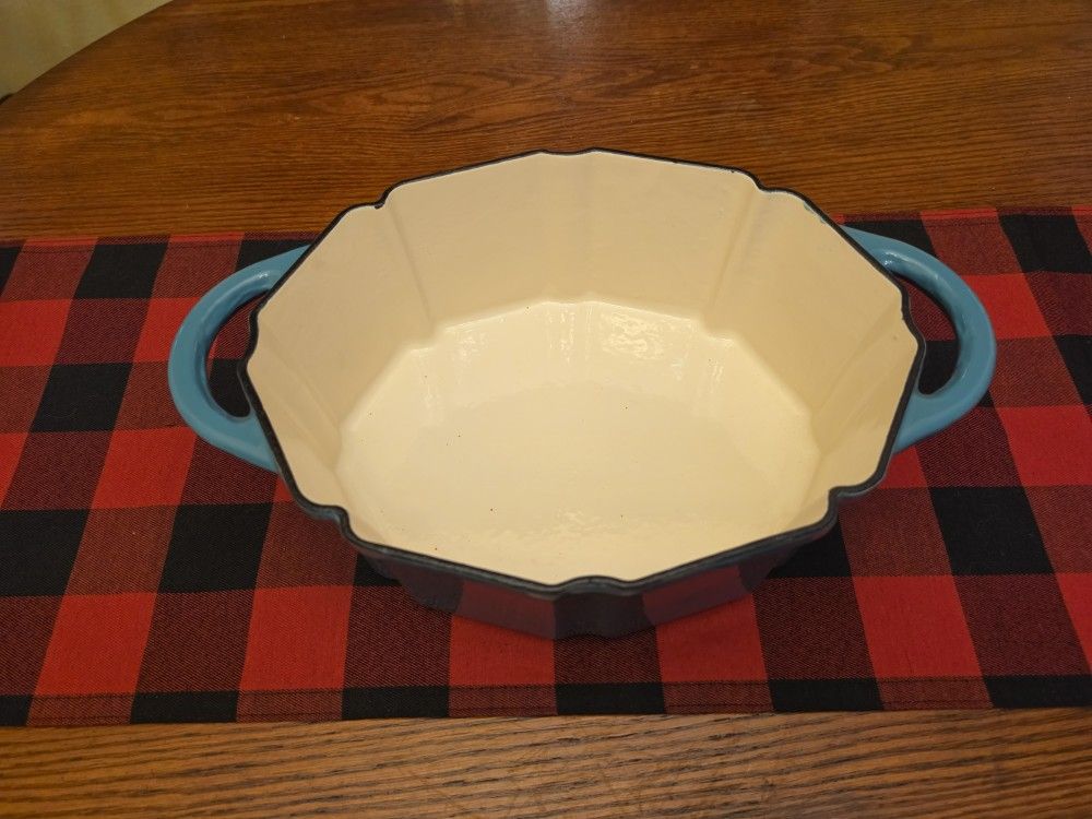 Isaac Mizrahi Enamel Castiron Baking Dish