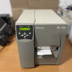 Zebra S4M Thermal Label Printer With Power Cord, Excellent Condition 