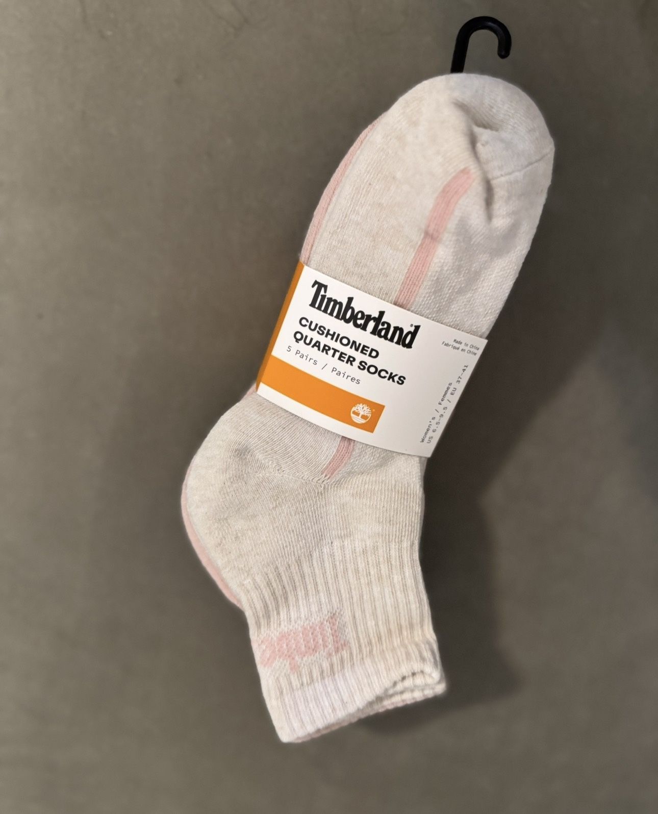 Timberland Lucky Brand cushioned quarter socks 5 pairs women’s size 6.5 -9.5