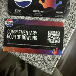 Bowling Tickets