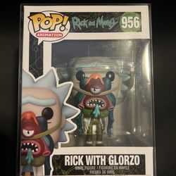 Funko Pop! Rick With Glorzo