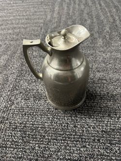 Vintage Stanley & Clark Hotel Coffee Water Pitcher Hot Cold Liquid Thermos