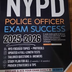 NYPD Police Officer Exam Prep  Book 