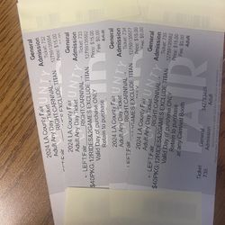 LA County Fair Tickets